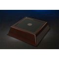 Dark Rosewood Square LED Base (4 x 4")